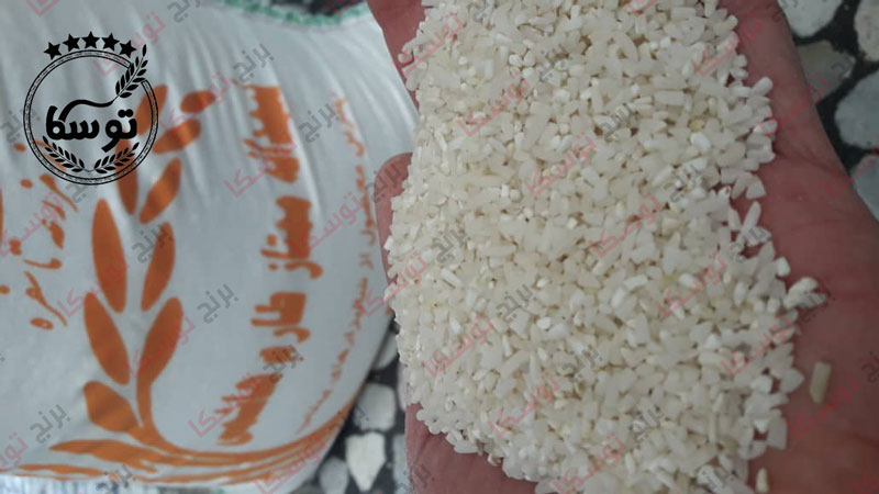 خرید برنج نیم دانه ایرانی در بازار شمال